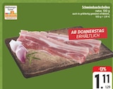 Aktuelles Schweinebauchscheiben natur Angebot bei EDEKA in Leipzig ab 1,11 €