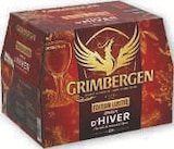 Bière ambrée brassin d'hiver 6,5° - GRIMBERGEN - Super U à Cherbourg-Octeville Bière ambrée brassin d'hiver 6,5° - GRIMBERGEN en promo chez Super U Cherbourg-Octeville à 7,12 €