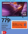 Tv oled 55s84f 55" (pouces) 140 cm - SAMSUNG en promo à 779,00 € chez E.Leclerc Tv oled 55s84f 55" (pouces) 140 cm - SAMSUNG dans le catalogue E.Leclerc