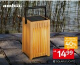 Ambia Garden Solarleuchte „Santini“ Angebote bei XXXLutz Möbelhäuser Oranienburg für 14,99 €