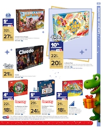 Prix et réduction Cluedo dans le prospectus Carrefour en cours Offre Cluedo dans le catalogue Carrefour du moment à la page 65