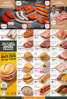 Fleisch im GLOBUS Prospekt "Aktuelle Angebote" mit 26 Seiten (Halle (Saale))