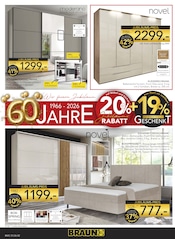 Aktueller BRAUN Möbel-Center Prospekt mit Kleiderschrank, "Wir feiern Jubiläum!", Seite 2