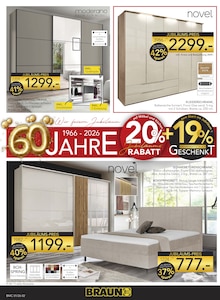 Aktueller BRAUN Möbel-Center Prospekt