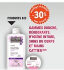 -30% avantage immédiat avec la carte gammes douche, déodorants, hygiène intime, soins du corps et mains à E.Leclerc dans Pontchâteau