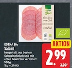 Salami von EDEKA Bio für 2,99 € bei EDEKA im Angebot Salami von EDEKA Bio im aktuellen EDEKA Prospekt