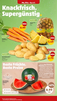 Kartoffeln im Penny Prospekt "Wer günstig will, muss Penny." mit 46 Seiten (Mannheim)