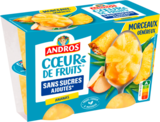 Auchan Hypermarché Poitiers - Promo COEUR DE FRUITS SANS SUCRES AJOUTÉS ANANAS ANDROS Promo COEUR DE FRUITS SANS SUCRES AJOUTÉS ANANAS ANDROS à 2,45 € dans le catalogue Auchan Hypermarché à Poitiers