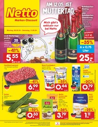 Netto Marken-Discount Prospekt "Aktuelle Angebote" für Laußig, 55 Seiten, 06.05.2024 - 11.05.2024