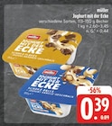 Joghurt mit der Ecke Schoko Flakes Joghurt Bananen-Geschmack bei E center im Tirschenreuth Prospekt für 0,39 €