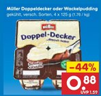 Doppeldecker oder Wackelpudding von Müller für 0,88 € bei Netto Marken-Discount im Angebot Doppeldecker oder Wackelpudding von Müller im aktuellen Netto Marken-Discount Prospekt