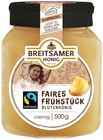 Honig Faires Frühstück im REWE Prospekt Honig Faires Frühstück von Breitsamer im aktuellen REWE Prospekt für 4,99 €