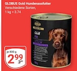 Gold Hundenassfutter im Angebot bei GLOBUS in Viersen Gold Hundenassfutter Angebote von Globus bei GLOBUS Viersen für 2,99 €