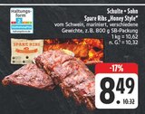 Spare Ribs 'Honey Style' bei EDEKA im Bernsbach Prospekt für 8,49 €