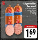 EDEKA - Feine Teewurst Angebot im Prospekt Feine Teewurst bei EDEKA im Prospekt "" für 1,69 €