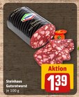 Aktuelle Wurst Angebote bei REWE in Mönchengladbach Aktuelles Gutsrotwurst Angebot bei REWE in Mönchengladbach ab 1,39 €