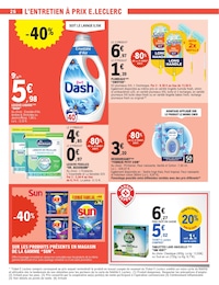 Offre Sun dans le catalogue E.Leclerc du moment à la page 26