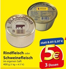 Rindfleisch oder Schweinefleisch bei famila Nordost in Bielefeld Rindfleisch oder Schweinefleisch im Angebot bei famila Nordost Bielefeld für 5,00 €