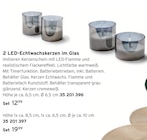 LED-Echtwachskerzen im Glas im aktuellen Tchibo im Supermarkt Prospekt für 12,99 €