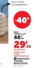 Tabouret coffre bouclette - Hyper U à Sotteville-lès-Rouen Tabouret coffre bouclette en promo chez Hyper U Sotteville-lès-Rouen à 29,39 €