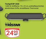 Tischgrill BP-2668 im Angebot bei GLOBUS in Wiesbaden Tischgrill BP-2668 Angebote von Tristar bei GLOBUS Wiesbaden für 24,99 €