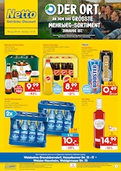 Bier im Netto Marken-Discount Prospekt in Wetzlar Aktueller Netto Marken-Discount Prospekt mit Bier, "DER ORT, AN DEM DU IMMER AUSGEZEICHNETE PREISE FINDEST.", Seite 1