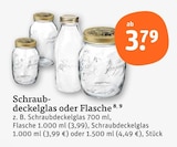 Schraubdeckelglas im Angebot bei tegut in Göttingen Schraubdeckelglas Angebote bei tegut Göttingen für 3,79 €