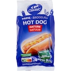 Pains hot dog - CARREFOUR CLASSIC' en promo chez Carrefour Market Pains hot dog - CARREFOUR CLASSIC' dans le catalogue Carrefour Market