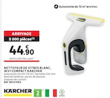 LEROY MERLIN Saint-Jean-de-Védas - Promo Nettoyeur de vitres blanc, WV1 Compact Promo Nettoyeur de vitres blanc, WV1 Compact à 44,90 € dans le catalogue LEROY MERLIN à Saint-Jean-de-Védas
