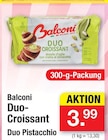 Duo-Croissant Duo Pistacchio von Balconi im aktuellen Zimmermann Prospekt