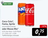 Aktuelle Sprite Angebote bei Konsum in Dresden Aktuelles Coca-Cola, Fanta, Sprite oder Mezzo Mix Angebot bei Konsum in Dresden ab 0,75 €