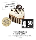 Muttertagsherz Schoko-Sahne im Angebot bei Hieber in Lörrach Muttertagsherz Schoko-Sahne Angebote von Hieber Konditorei bei Hieber Lörrach für 4,50 €