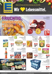 EDEKA Prospekt für Dresden mit 4 Seiten EDEKA Prospekt für Dresden: "Wir lieben Lebensmittel!", 4 Seiten, 22.06.2026 - 27.06.2026