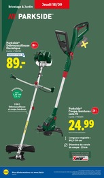 Offre Débroussailleuse Thermique dans le catalogue Lidl du moment à la page 38