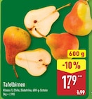 Tafelbirnen im Angebot bei ALDI Nord in Potsdam Tafelbirnen Angebote bei ALDI Nord Potsdam für 1,79 €