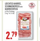 Leichtes Karree, Schinkenspeck oder Karreespeck Angebote von Handl Tyrol bei Marktkauf Münster für 2,79 €
