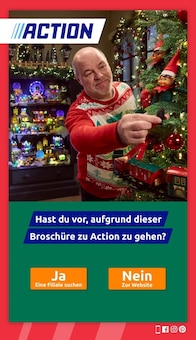 Weihnachtsbaum im Action Prospekt "kleine Preise, grosse Freude!" mit 21 Seiten (Bielefeld)