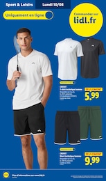 Prix et réduction Vêtements Homme dans le prospectus Lidl en cours Offre Vêtements Homme dans le catalogue Lidl du moment à la page 48