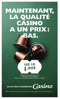 Catalogue Casino Supermarchés à Deuil-la-Barre cette semaine, valable du 26/09/2023 au 08/10/2023 Prospectus Casino Supermarchés à Deuil-la-Barre, "DANS LA MÊLÉE DES PROMOS", 32 pages de promos valables du 26/09/2023 au 08/10/2023