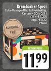 Aktuelle Krombacher Angebote bei E center in Duisburg Aktuelles Spezi Cola-Orange-Mix Angebot bei E center in Duisburg ab 11,99 €