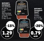 Currywurst oder Currywurst Sauce Angebote von BUTCHER’S bei Penny-Markt Halle für 1,29 €