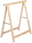 Promo Tréteau Pin à 7,90 € dans le catalogue Gedimat à Dohis