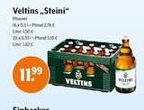 Pilsener Angebote von Veltins „Steini“ bei Trink und Spare Essen für 11,99 €