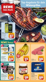 Energydrink im aktuellen REWE Prospekt (Rostock) Energydrink im REWE Prospekt "Dein Markt" mit 32 Seiten (Rostock)