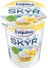 Milder Skyr Vanille oder Protein Quark Erdbeere Angebote von Exquisa bei REWE Münster für 1,49 €