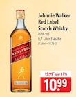 Johnnie Walker Red Label Scotch Whisky im Angebot bei famila Nordost in Buchholz Johnnie Walker Red Label Scotch Whisky Angebote bei famila Nordost Buchholz für 10,99 €