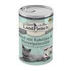 LandFleisch Cat Adult Pastete Rind + Kabeljau + Wurzelpetersilie 400 g im Angebot bei Zookauf in Detmold LandFleisch Cat Adult Pastete Rind + Kabeljau + Wurzelpetersilie 400 g Angebote von Landfleisch bei Zookauf Detmold für 1,49 €