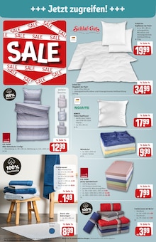 Bettwäsche im REWE Prospekt "Dein Markt" mit 38 Seiten (Darmstadt)