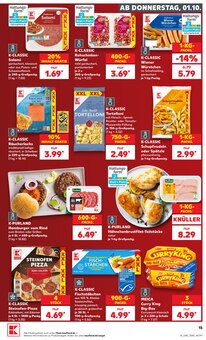 Wiener Würstchen im Kaufland Prospekt "Hier bin ich richtig" mit 76 Seiten (Dresden)