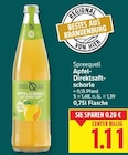 Apfel-Direktsaftschorle von Spreequell im aktuellen E center Prospekt